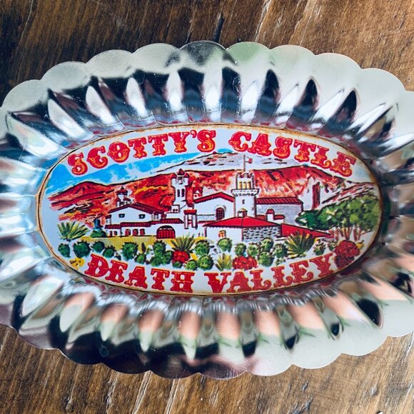 Death Valley California Metal Souvenir Tray - Picture 2 of 9